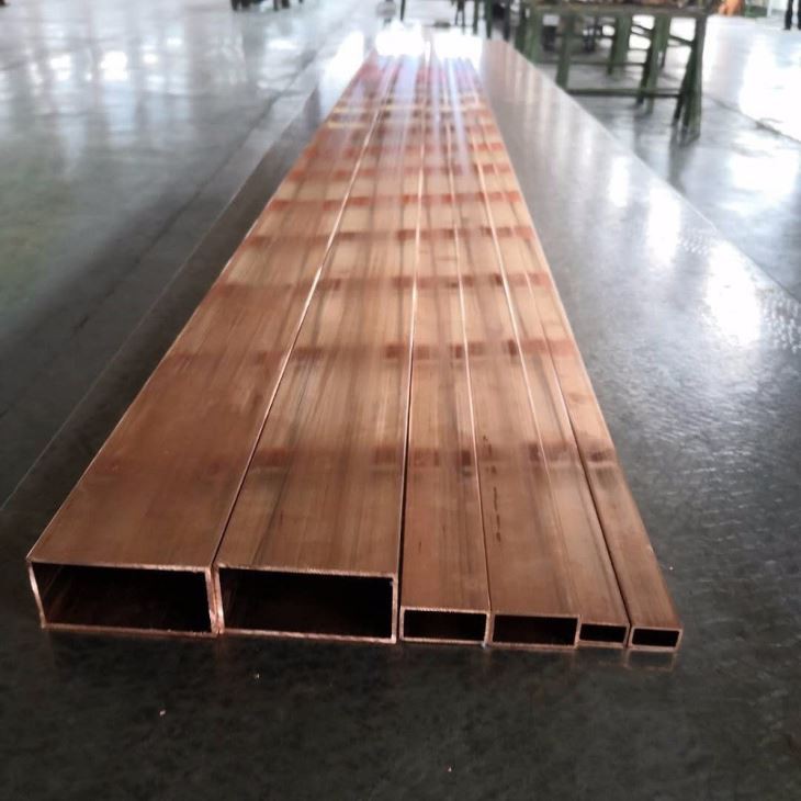Rigid Rectangular Waveguide Tube Copper Bronze Brass